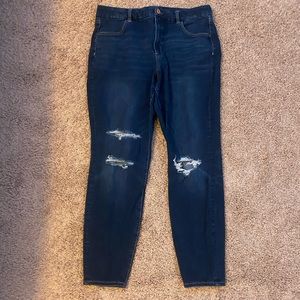american eagle high waisted dream jean curvy jegging long fit